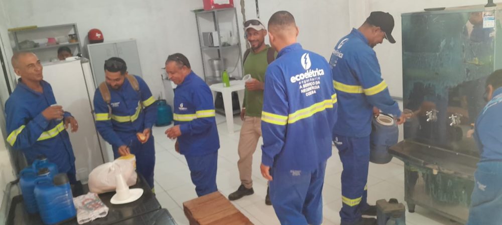 Irecê: Ecoelétrica já está fornecendo o café da manhã aos trabalhadores (as)