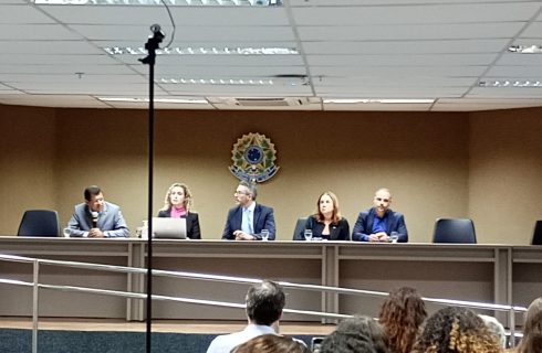 Fotos do Seminário Panorama e Desafios para a Proteção da Saúde do Trabalhador e da Trabalhadora
