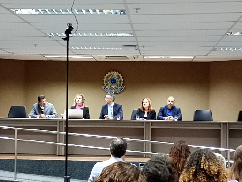 Fotos do Seminário Panorama e Desafios para a Proteção da Saúde do Trabalhador e da Trabalhadora