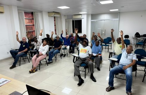 Assembleia geral aprovou por unanimidade a prestação de contas do SINTRACOM-BA do exercício de 2023
