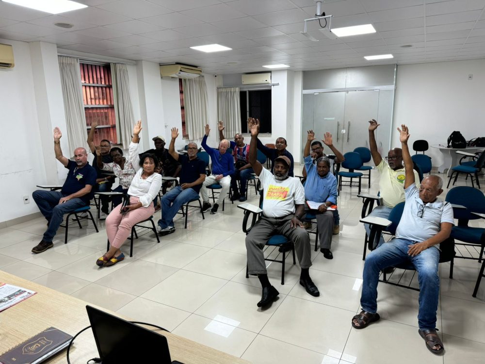 Assembleia geral aprovou por unanimidade a prestação de contas do SINTRACOM-BA do exercício de 2023