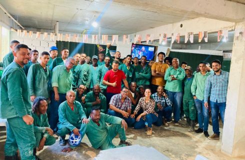 Trabalhadores (as) da Holtz comemoraram os festejos juninos
