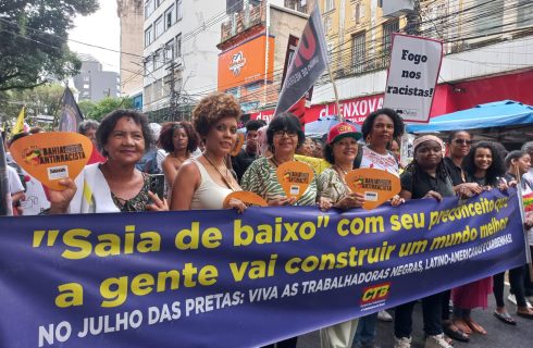 Resistência e luta na Marcha das Mulheres Negras (fotos)
