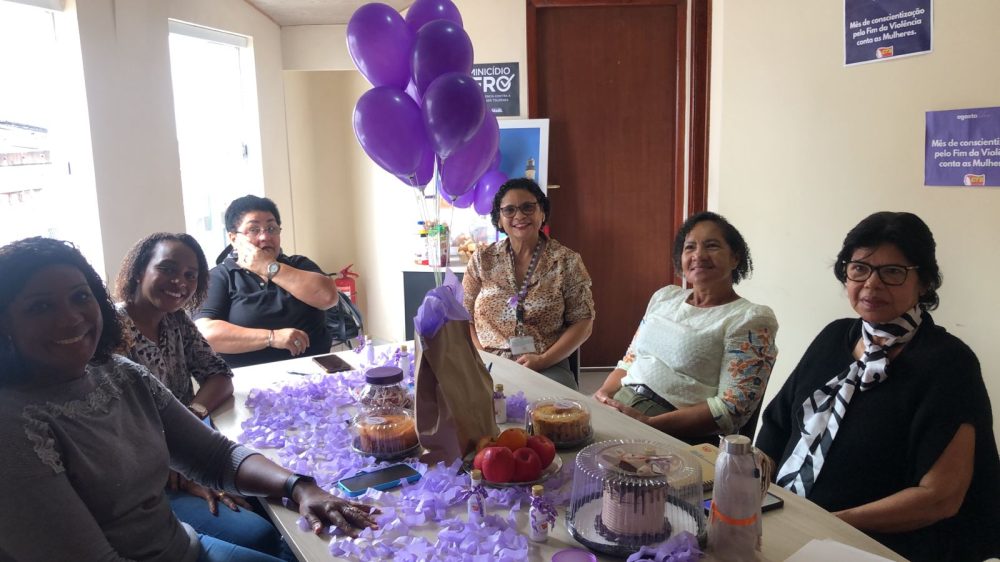 Diretoras do SINTRACOM-BA participam de reunião do Coletivo de Mulheres da CTB-BA