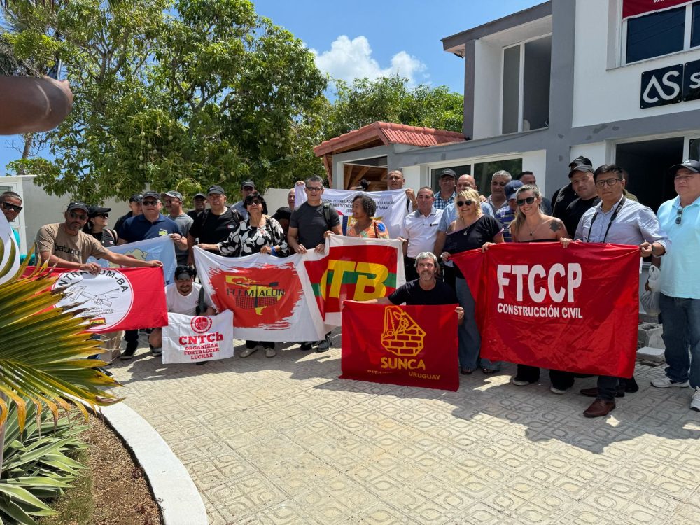 Confira vídeos e fotos do 1º de Maio e do Encuentro Internacional de Solidaridad con Cuba, com a participação do SINTRACOM-BA, FETRACOM-BASE e FLEMACON