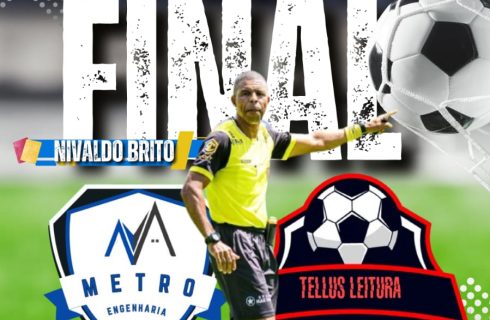 Neste domingo, 25/05, tem o jogo final do 24º Campeonato: Metro X Tellus Leitura