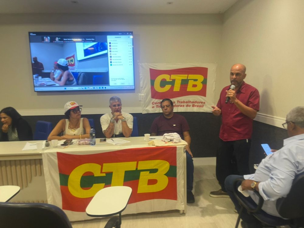 CTB Nacional realiza reunião com a CTB Bahia