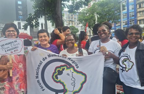 As mulheres em marcha no dia 25 de julho, Dia Internacional da Mulher Negra Latino-Americana e Caribenha
