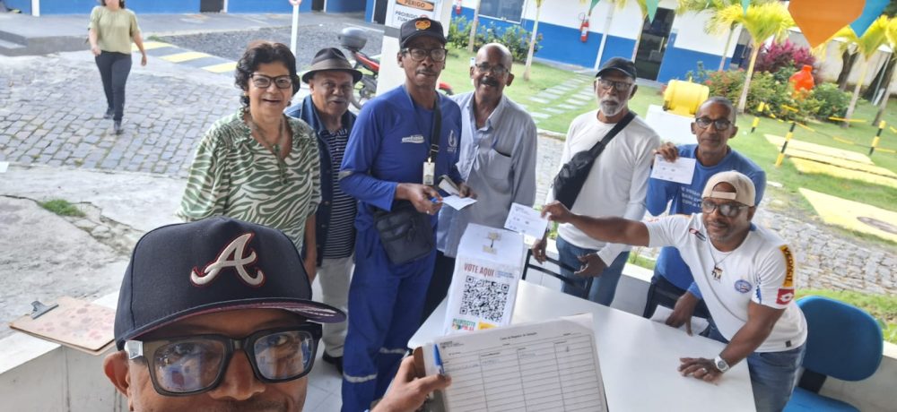 SINTRACOM-BA promove a votação do Plebiscito Popular com os trabalhadores (as)