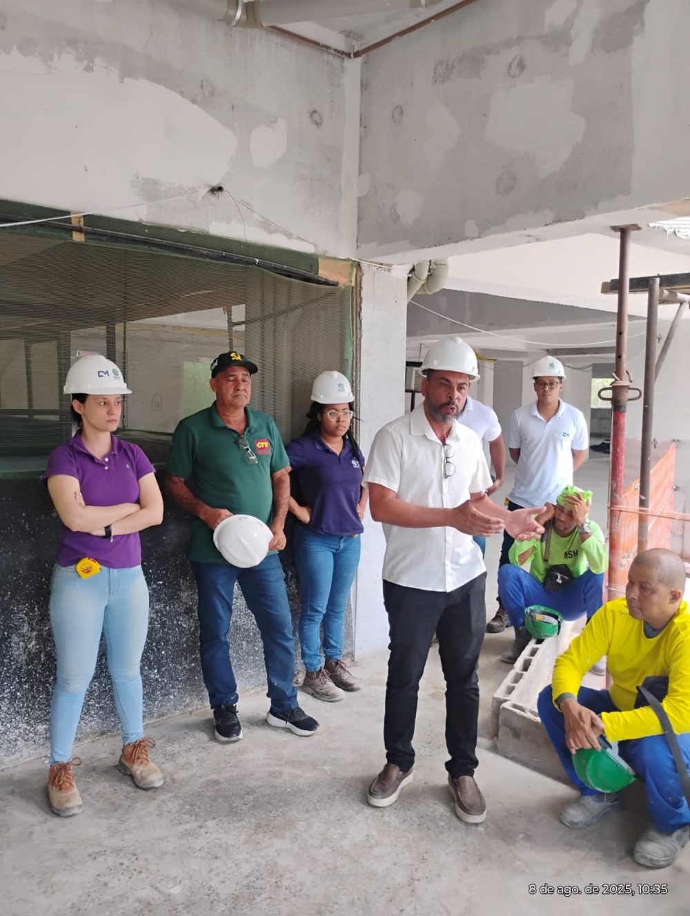 Vitória da luta do SINTRACOM-BA na obra da Smart, com os trabalhadores (as) da MSN