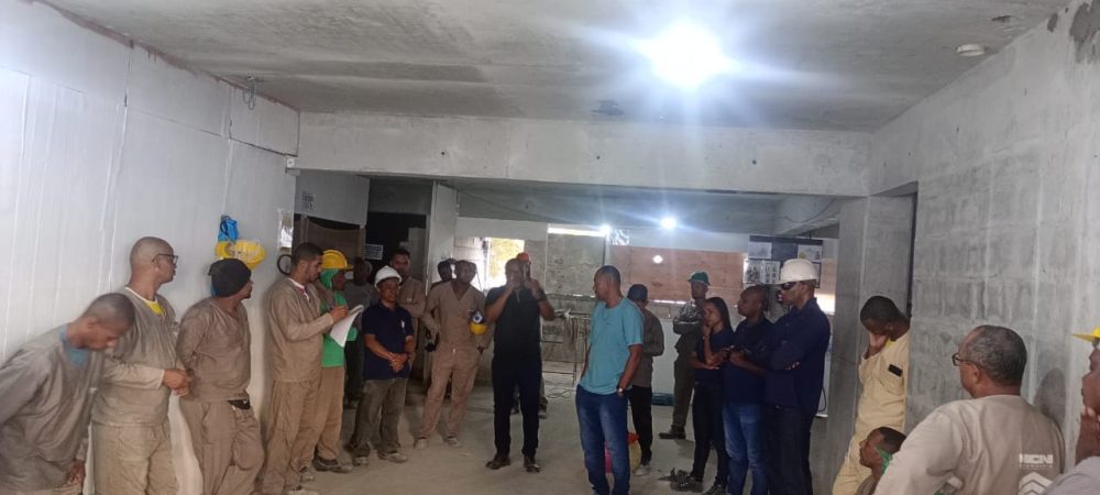 SINTRACOM-BA participa de DDS com os trabalhadores (as) na NCN Construtora