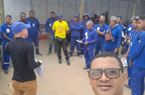 GV, prestadora de serviços à Embasa, pagou salários e trabalhadores (as) retornaram ao serviço