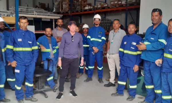 Elétricas: Trabalhadores (as) da Dínamo estão parados e cobram salários, férias e FGTS, em Jacobina