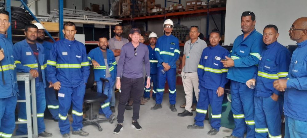 Elétricas: Trabalhadores (as) da Dínamo estão parados e cobram salários, férias e FGTS, em Jacobina