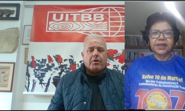 UITBB e FLEMACON saúdam o 19 de Março, Dia dos Trabalhadores (as) da Construção e 107 anos do SINTRACOM-BA