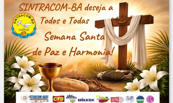 Desejamos uma Semana Santa de Paz, Harmonia e União