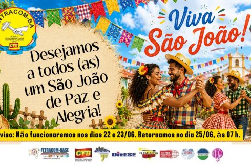 AVISO DE EXPEDIENTE NO SÃO JOÃO