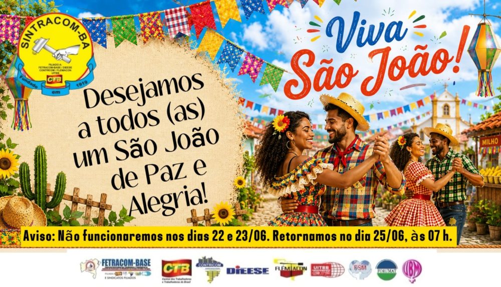 AVISO DE EXPEDIENTE NO SÃO JOÃO