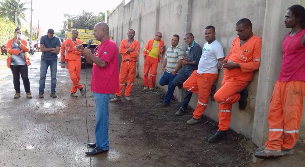 RR Construtora: Trabalhadores (as) paralisam obra da Bahia Gás por atrasos de pagamentos