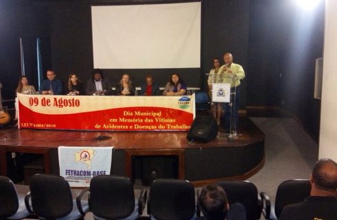 9 de Agosto: Dia Municipal em Memória das Vítimas de Acidentes e Doenças do Trabalho