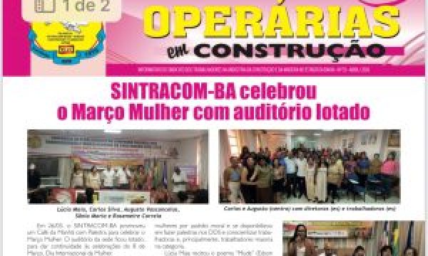Jornal das Operárias em Construção Nº 53
