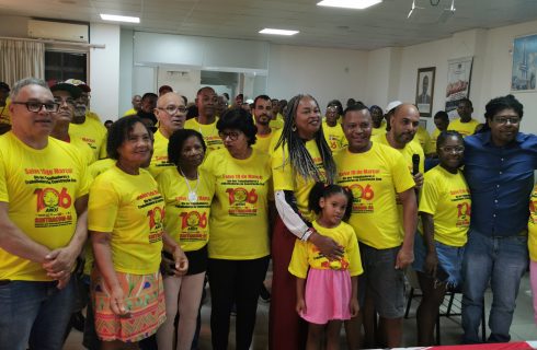 SINTRACOM-BA comemora o Dia dos Trabalhadores (as) da Construção Civil com uma bonita festa