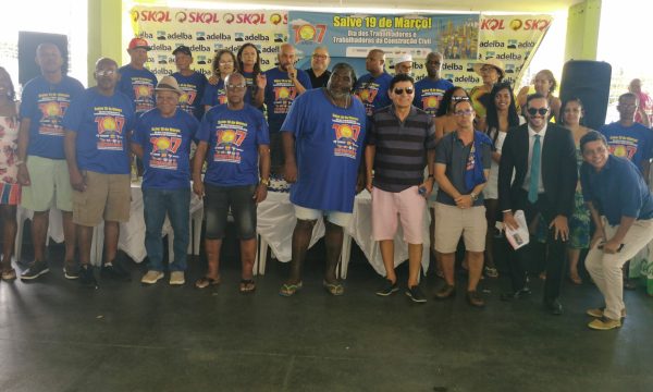 Fotos e vídeos: Festa do 19 de Março, 107 anos do SINTRACOM-BA e Dia dos Trabalhadores e Trabalhadoras da Construção Civil da Bahia