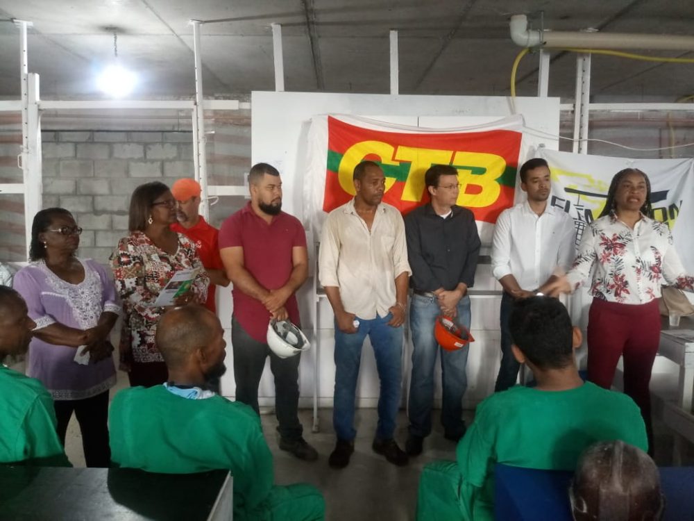 SINTRACOM-BA lançou Campanha de Saúde e Segurança