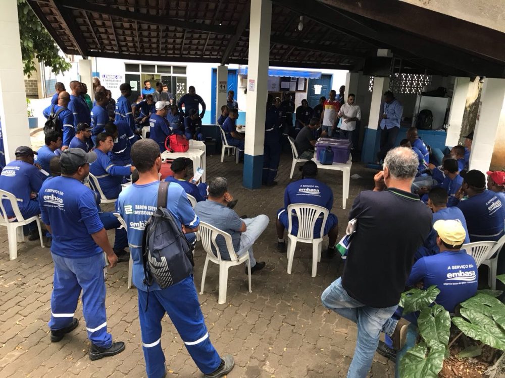 Metro e Barsino Esteves: SINTRACOM-BA debate reformas com trabalhadores (as)