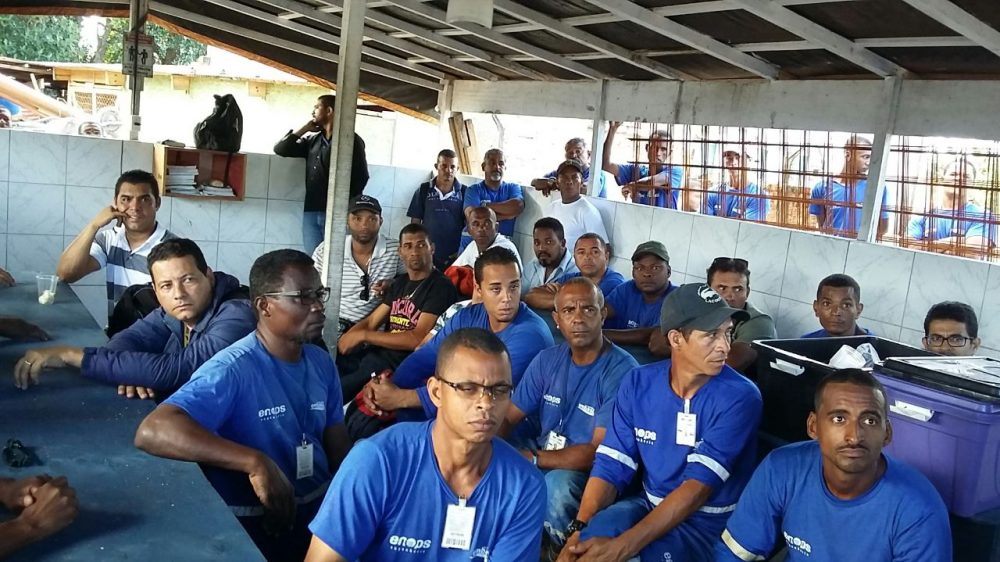 CIPA: canteiro da Enops / Embasa