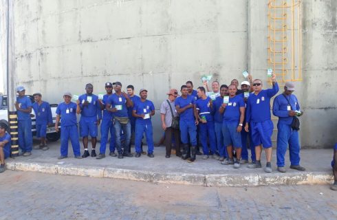 Eleição de CIPA: Leão Engenharia (Embasa)