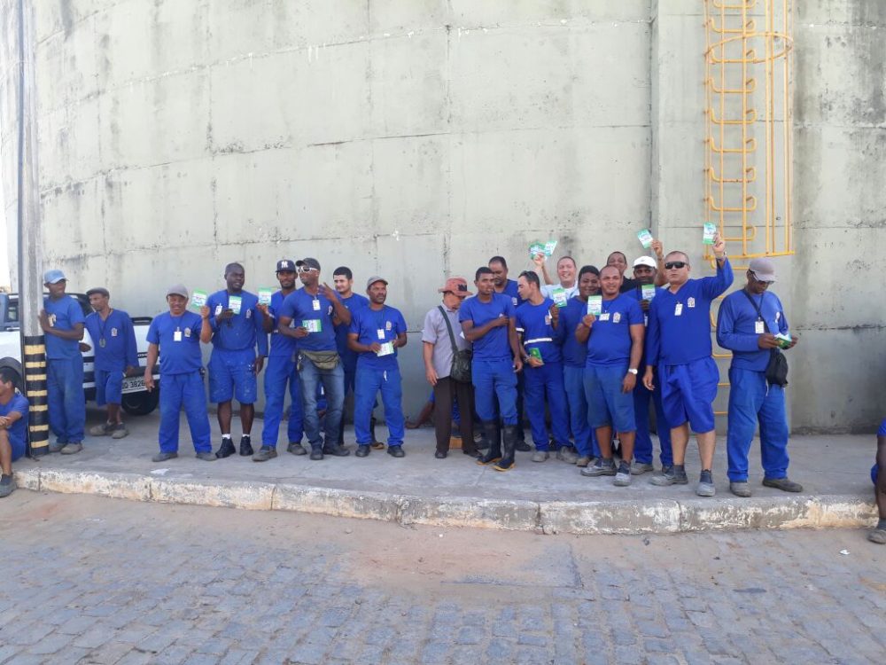 Eleição de CIPA: Leão Engenharia (Embasa)