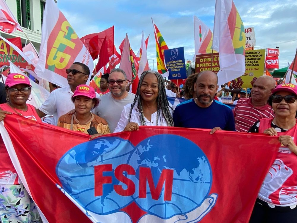 1º de maio forte e de luta!