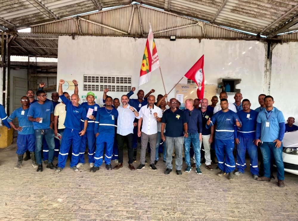 DDS na Bel Cabula / Embasa lembra o trabalhador Welson