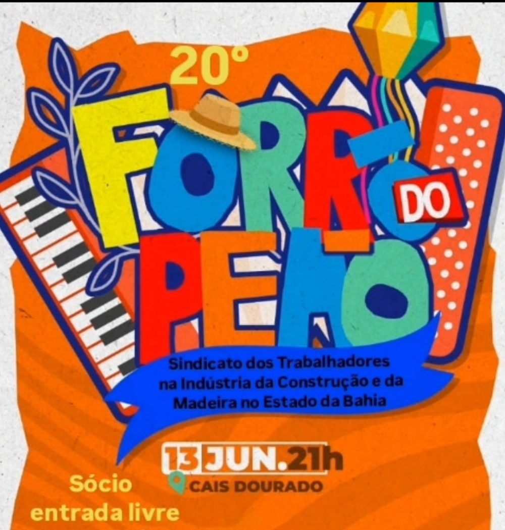 O Forró do Peão está de volta dia 13/06, no Cais Dourado, e traz Virgílio e várias atrações de destaque