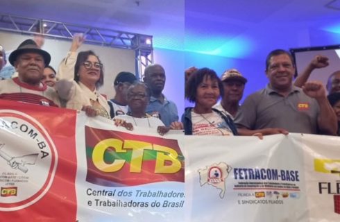 Defesa da soberania nacional marca abertura do 6º Congresso da CTB Bahia