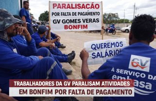 Atualização: Trabalhadores retornaram às atividades na GV (Embasa), em Senhor do Bonfim