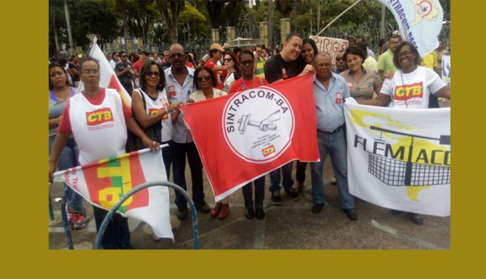 SINTRACOM nas manifestações do Dia de Greve e Paralisação