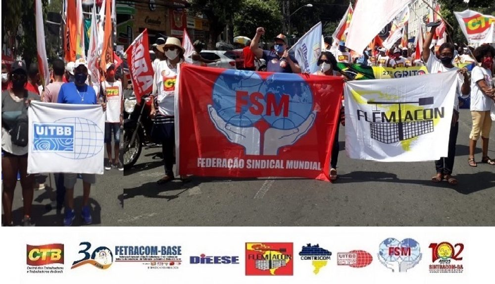 Outubro, mês de luta: dia 2 teve Fora Bolsonaro. Dia 3 marcou os 76 anos da FSM