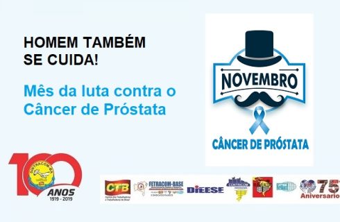 Sintracom-BA na campanha Novembro Azul