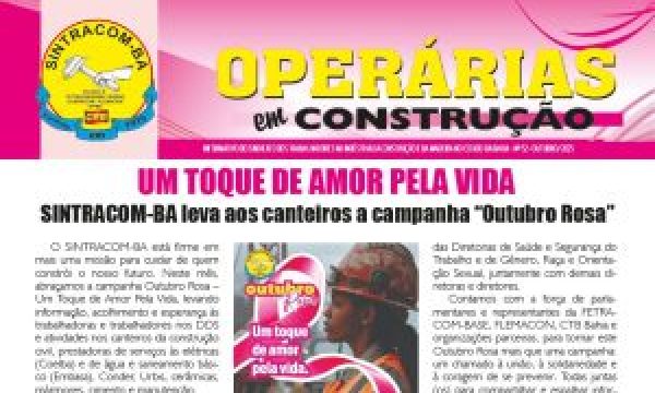 JORNAL OPERÁRIAS EM CONSTRUÇÃO Nº 52