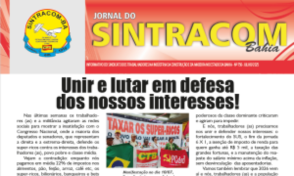 Jornal 750 – Construção
