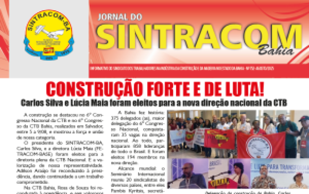 Jornal do SINTRACOM-BA 752