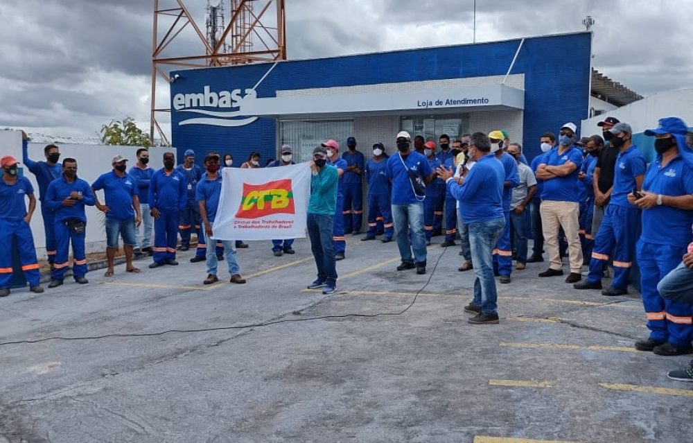 MS / Embasa: Trabalhadores (as) retornaram ao trabalho