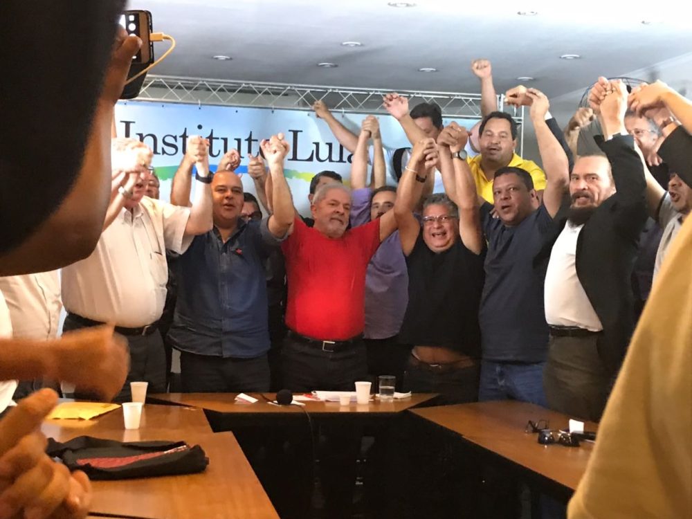 Sindicalistas com Lula: CTB se soma à campanha em defesa do ex-presidente