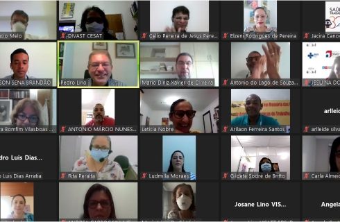 Atividade em memória às vítimas de acidentes e doenças no trabalho