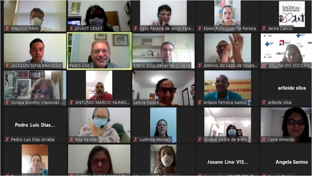 Atividade em memória às vítimas de acidentes e doenças no trabalho