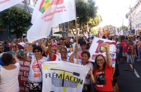 GREVE GERAL: Mais de 45 milhões de trabalhadores (as) pararam no Brasil. Mais de 60 mil na caminhada em Salvador