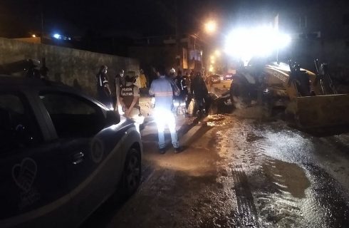 Trabalhador morre soterrado em obra da Embasa