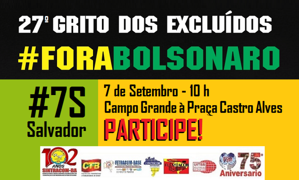 #7S: Ocupar as ruas no Grito dos Excluídos